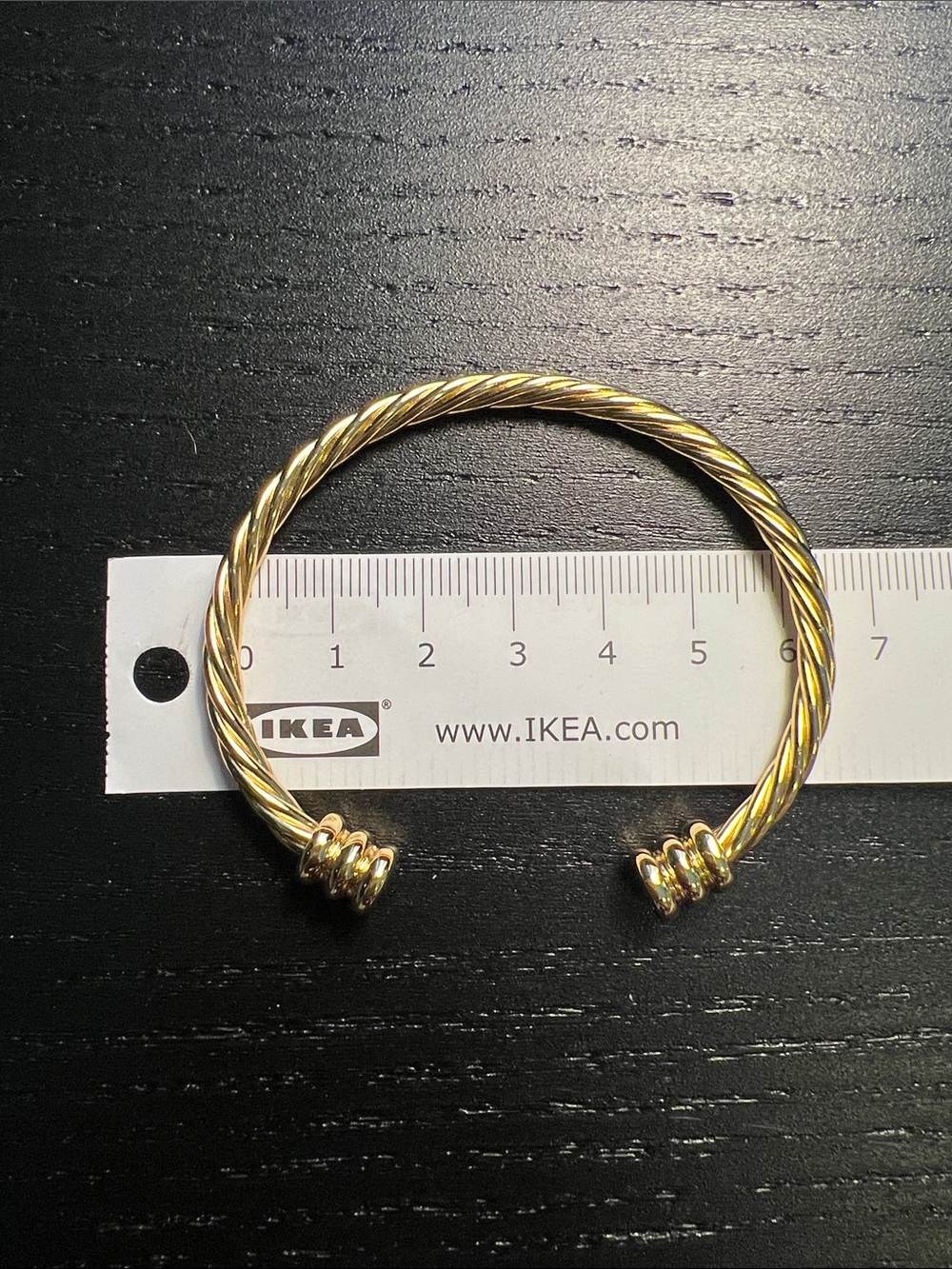 Gold-Tone Twisted Open Cuff Bracelet - Women Jewelry